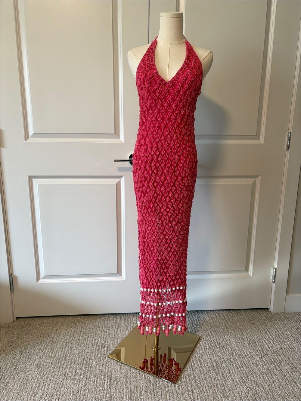 The Wolf Gang macrame dress